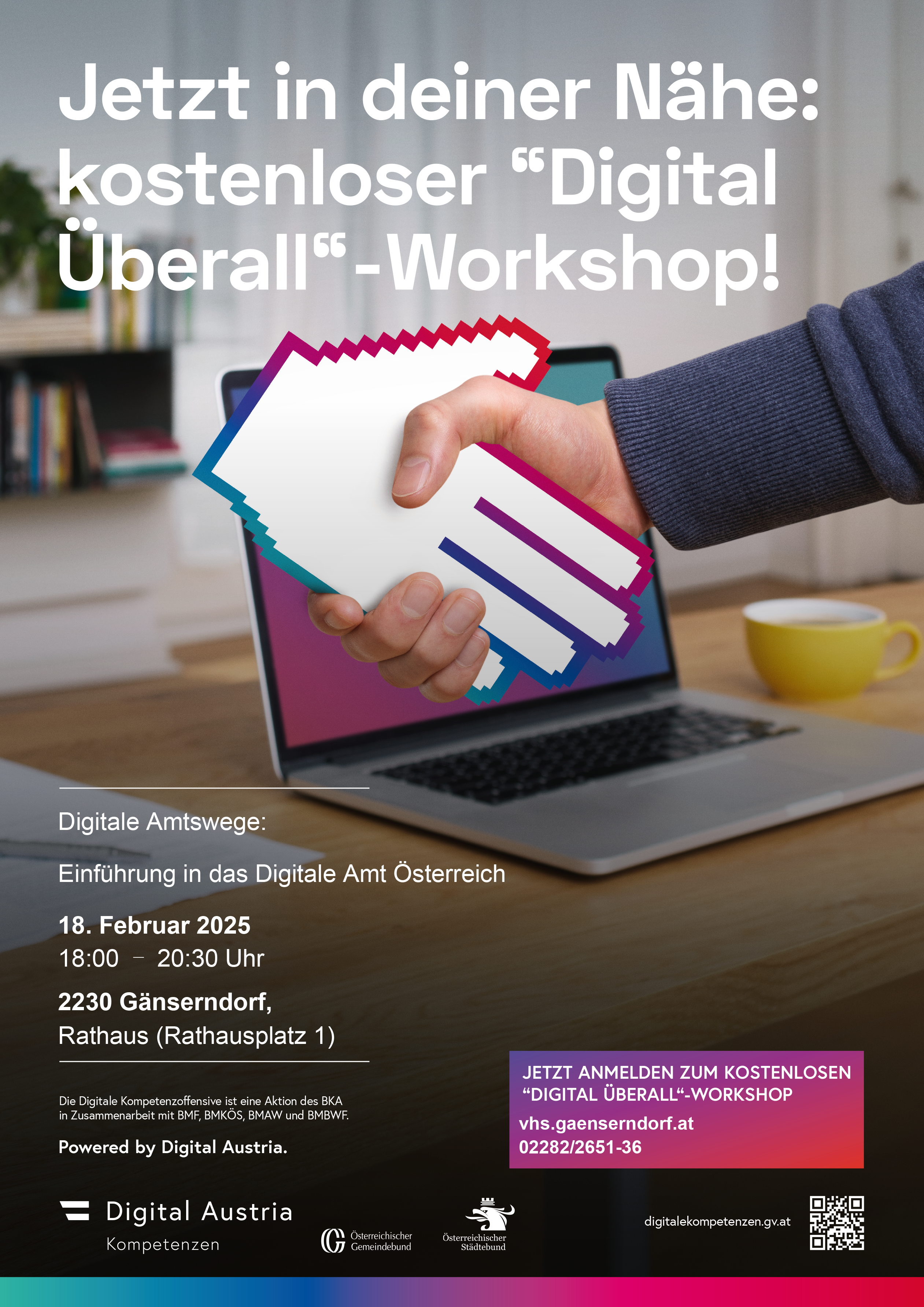 Workshop "Digital Überall" - Digitale Amtswege - Einführung in das Digitale Amt Österreich