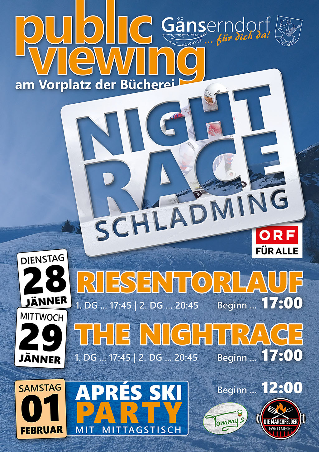 Public Viewing - Night Race Schladming - Slalom